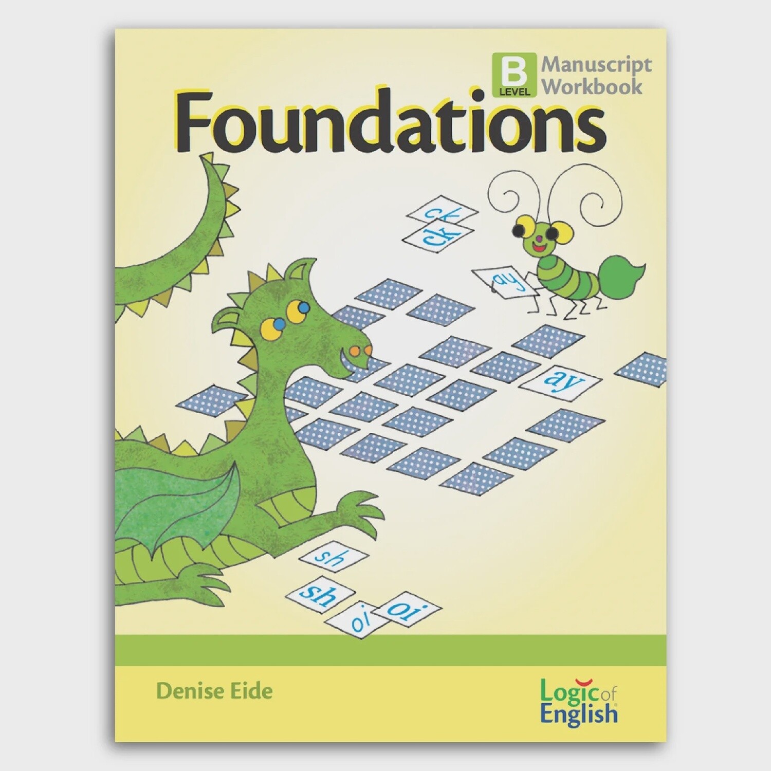 Used Logic of English Foundations Level B Manuscript workbook