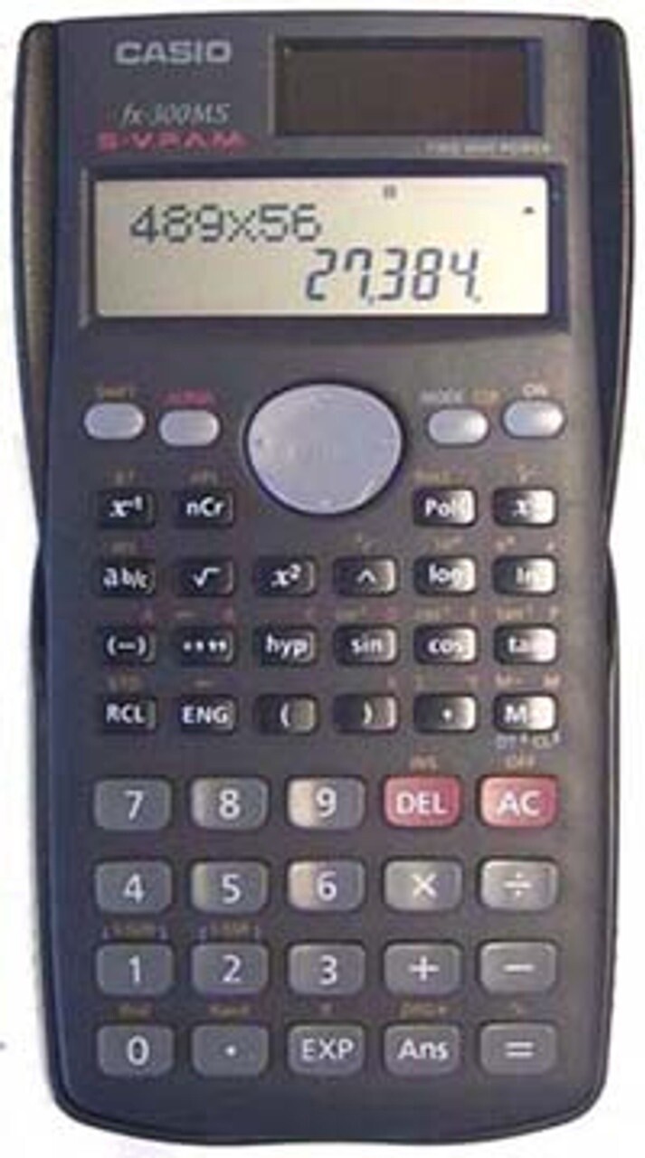 Used Rightstart Math Casio Calculator FX-300MS Plus