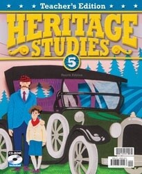 USED BJU HERITAGE STUDIES 5 TE W/ CD 4TH ED