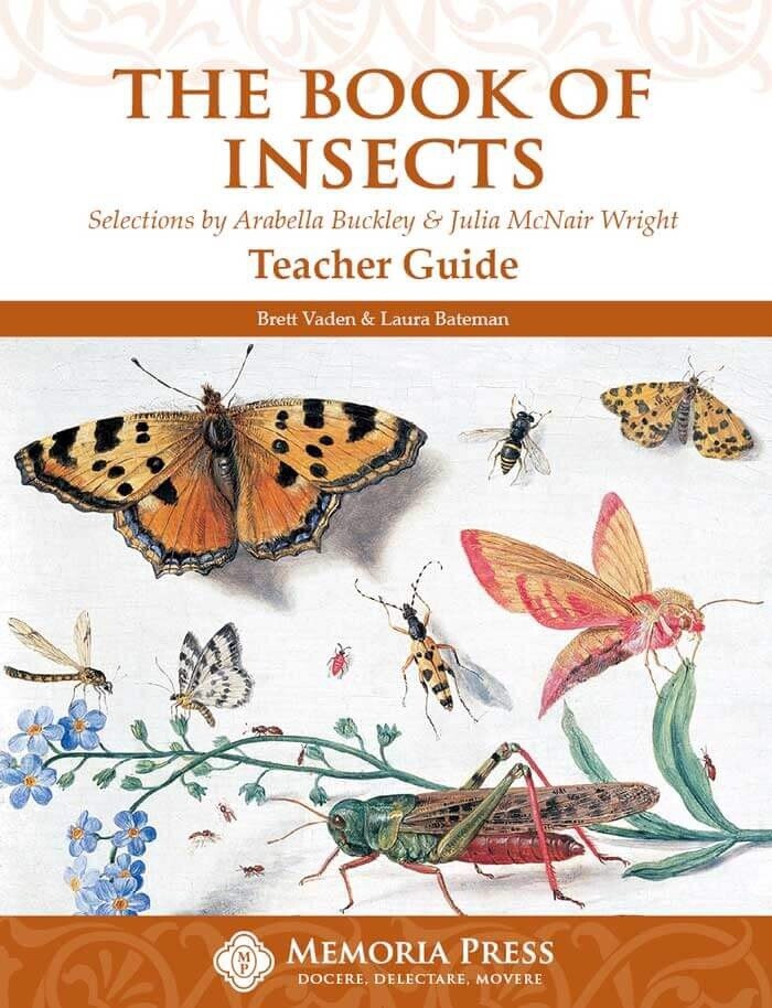Used Memoria Press Book of Insects Teacher Guide
