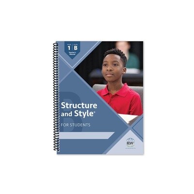 USED IEW STRUCTURE AND STYLE FOR STUDENTS TEACHER&#39;S MANUAL YEAR 1 LEVEL B