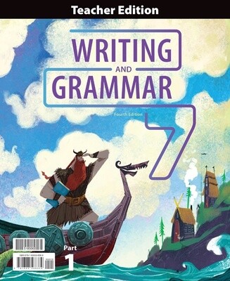 BJU WRITING &amp; GRAMMAR 7 TE 4TH ED