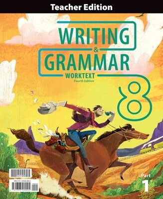 BJU WRITING &amp; GRAMMAR 8 TE 4TH EDITION