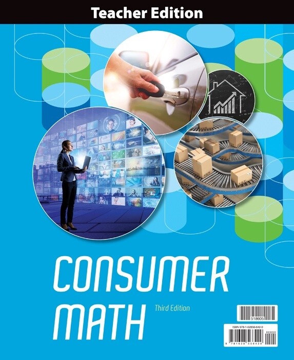 BJU CONSUMER MATH TE 3RD ED