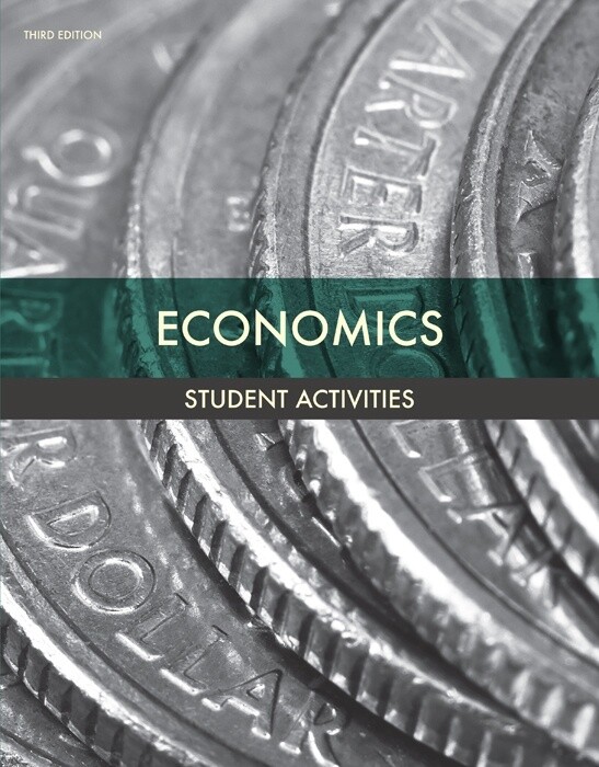 BJU ECONOMICS STU ACT MANUEL 3RD ED