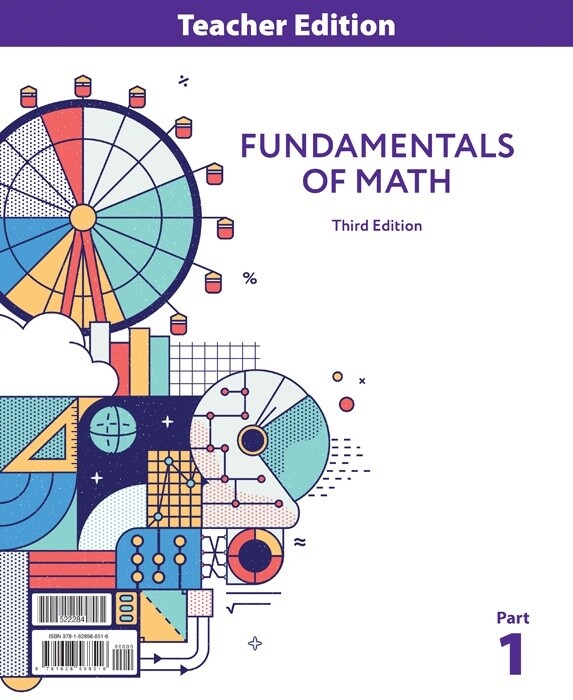 BJU Fundamentals of Math TE 3RD ED