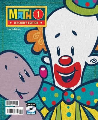 BJU MATH 1 TE 4TH ED W/ CD