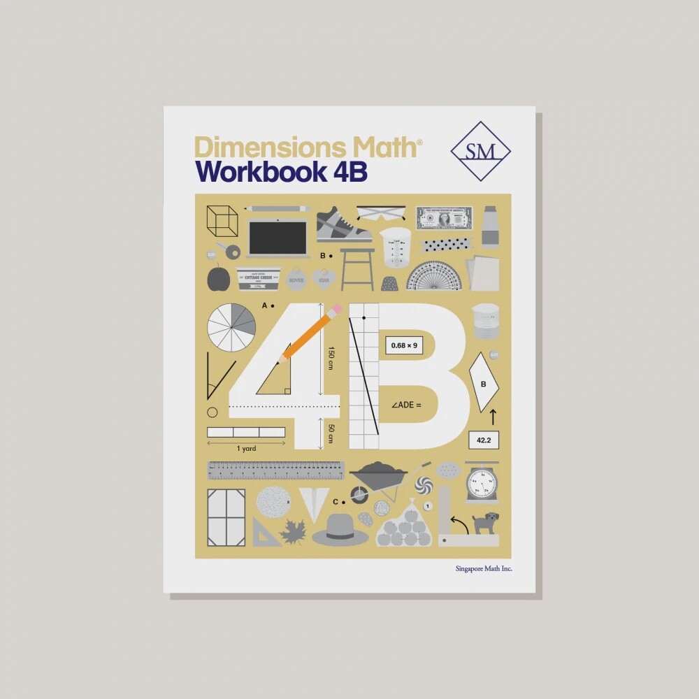DIMENSIONS MATH WORKBOOK 4B