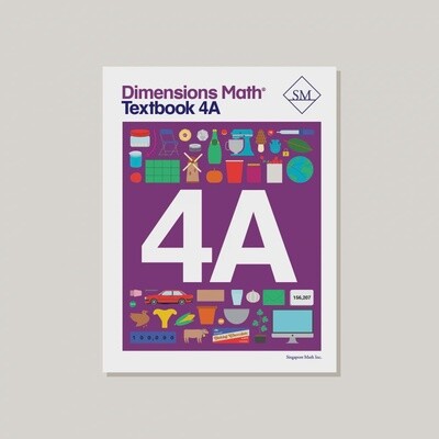 DIMENSIONS MATH TEXTBOOK 4A
