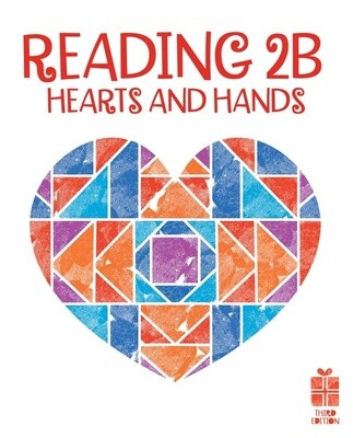 BJU READING 2B HEARTS &amp; HANDS  3RD ED