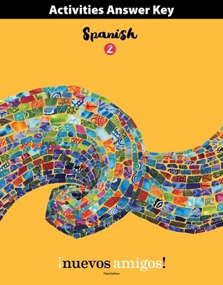 BJU SPANISH 2 ACTIVITIES ANS KEY 3RD ED