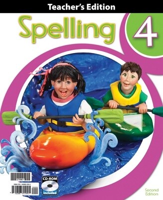 BJU SPELLING 4 TE 2ND ED W/CD