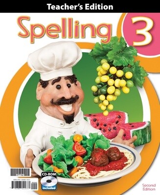 Used BJU SPELLING 3 TE 2ND ED W/CD