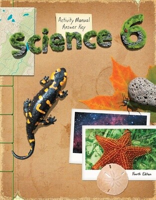 BJU SCIENCE 6 ACT MAN ANSWR KEY 4TH ED