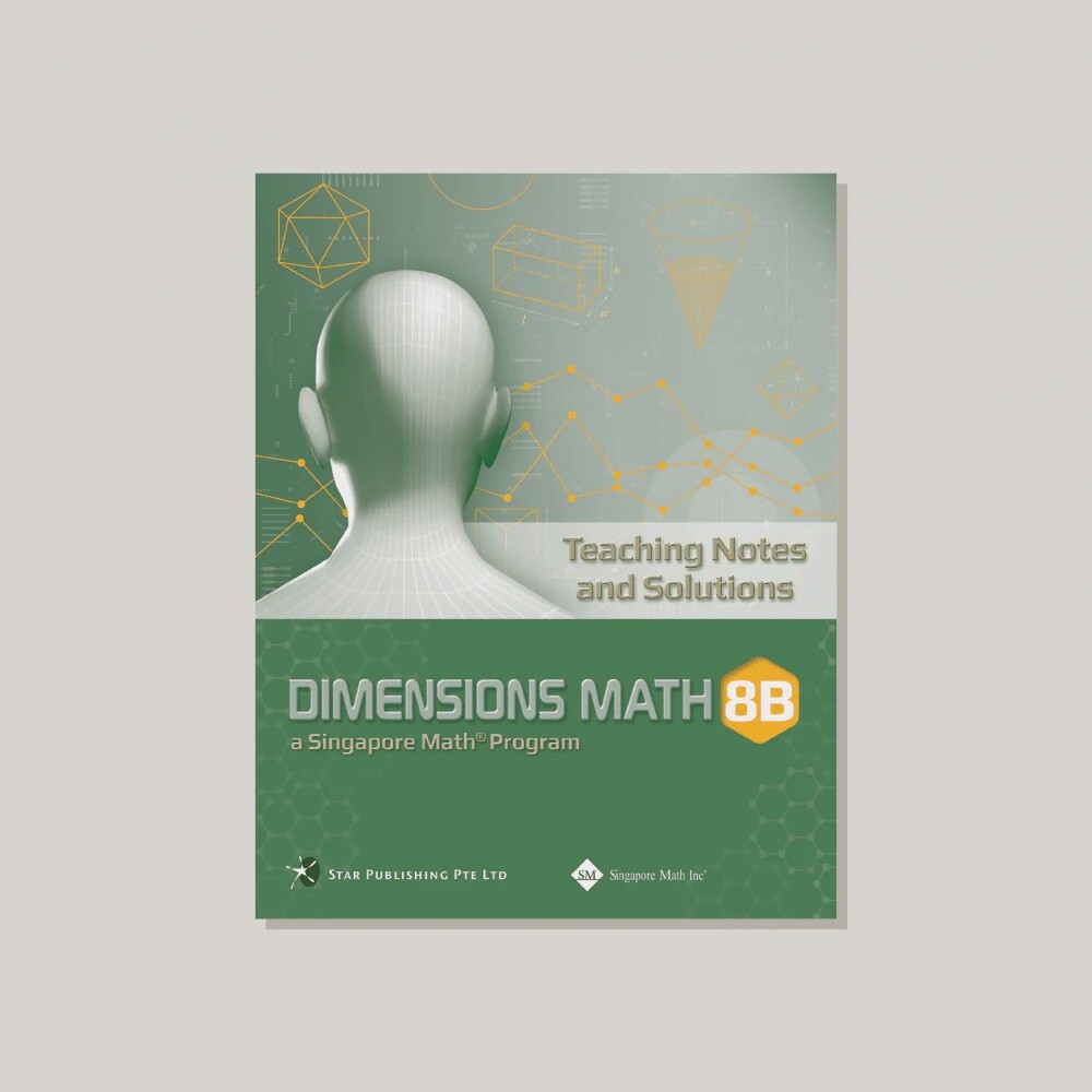 DIMENSIONS MATH TXTBK NOTES AND SOLUTIONS 8B