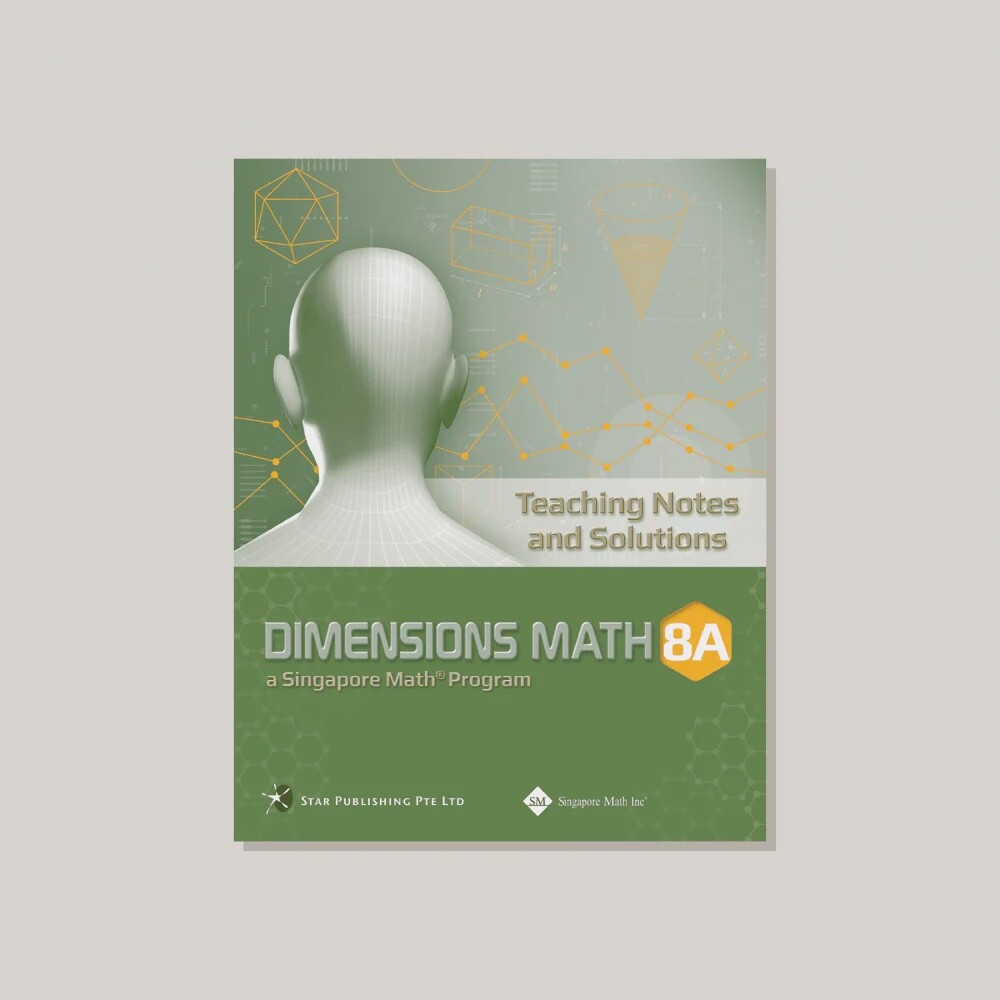 DIMENSIONS MATH TXTBK NOTES AND SOLUTIONS 8A