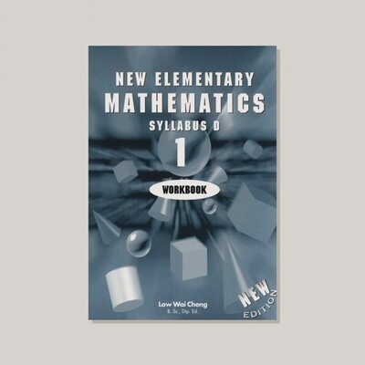 USED SINGAPORE NEW ELEMENTARY MATHEMATICS SYLLABUS D WORKBOOK 1