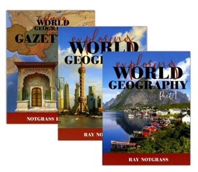 EXPLORING WORLD GEOGRAPHY CURRICULUM PACKAGE (PART 1 &amp; 2, GAZETTEER)