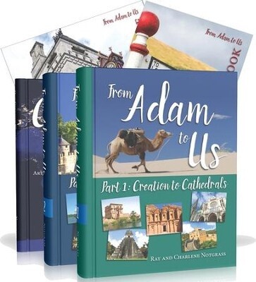 FROM ADAM TO US Curriculum Package, Grades 5th - 8th 1 YEAR OF WORLD HISTORY  6