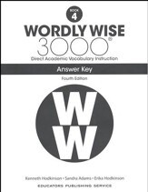 USED WORDLY WISE BOOK 4 ANSWER KEY 4TH EDITION