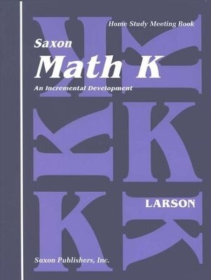 SAXON MATH K MEETING BOOK