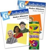 SPELLING YOU SEE MODERN MILESTONES G STUDENT PACK