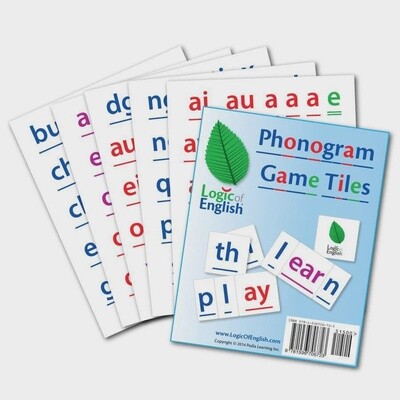 LOGIC OF  ENGLISH PHONOGRAM GAME TILES