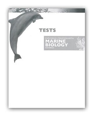 Used Apologia Marine Biology Test (2nd Edition)