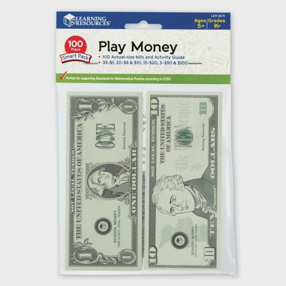 MONEY SMART PACK 100 PIECES