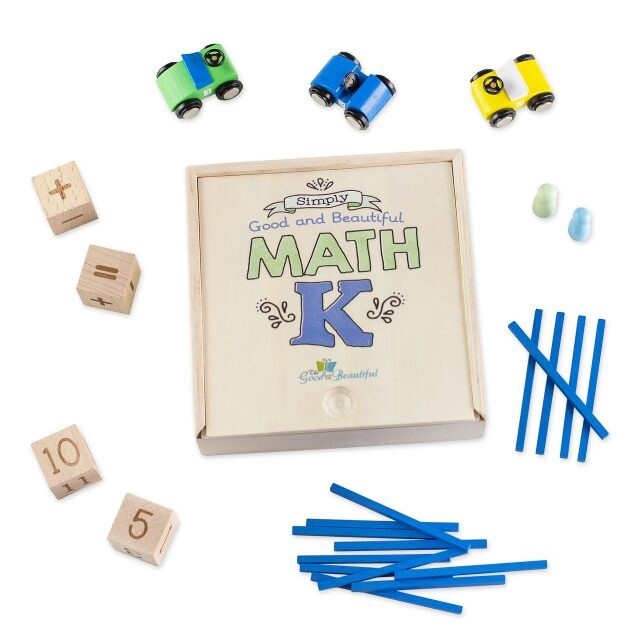 USED THE GOOD AND THE BEAUTIFUL MATH BOX K