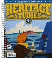 USED BJU HERITAGE STUDIES 4 TE