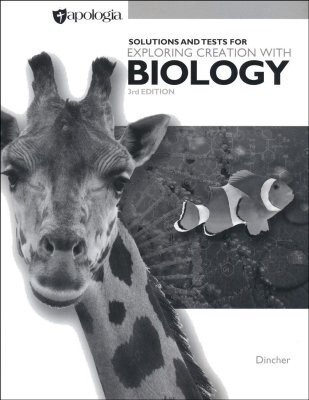Used Apologia  Biology Solutions and Test (3rd Edition)