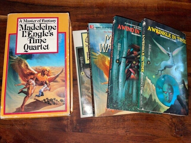 Used Madeleine L'Engle's Time Quartet