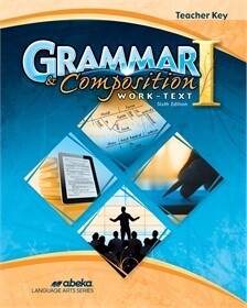 Used Grammar &amp; Composition 1 Work-Text Teacher Key (6th Edition)
