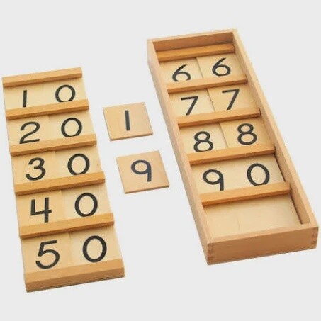Montessori Tens Board TENS ONLY