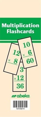 Abeka Multiplication Flashcards