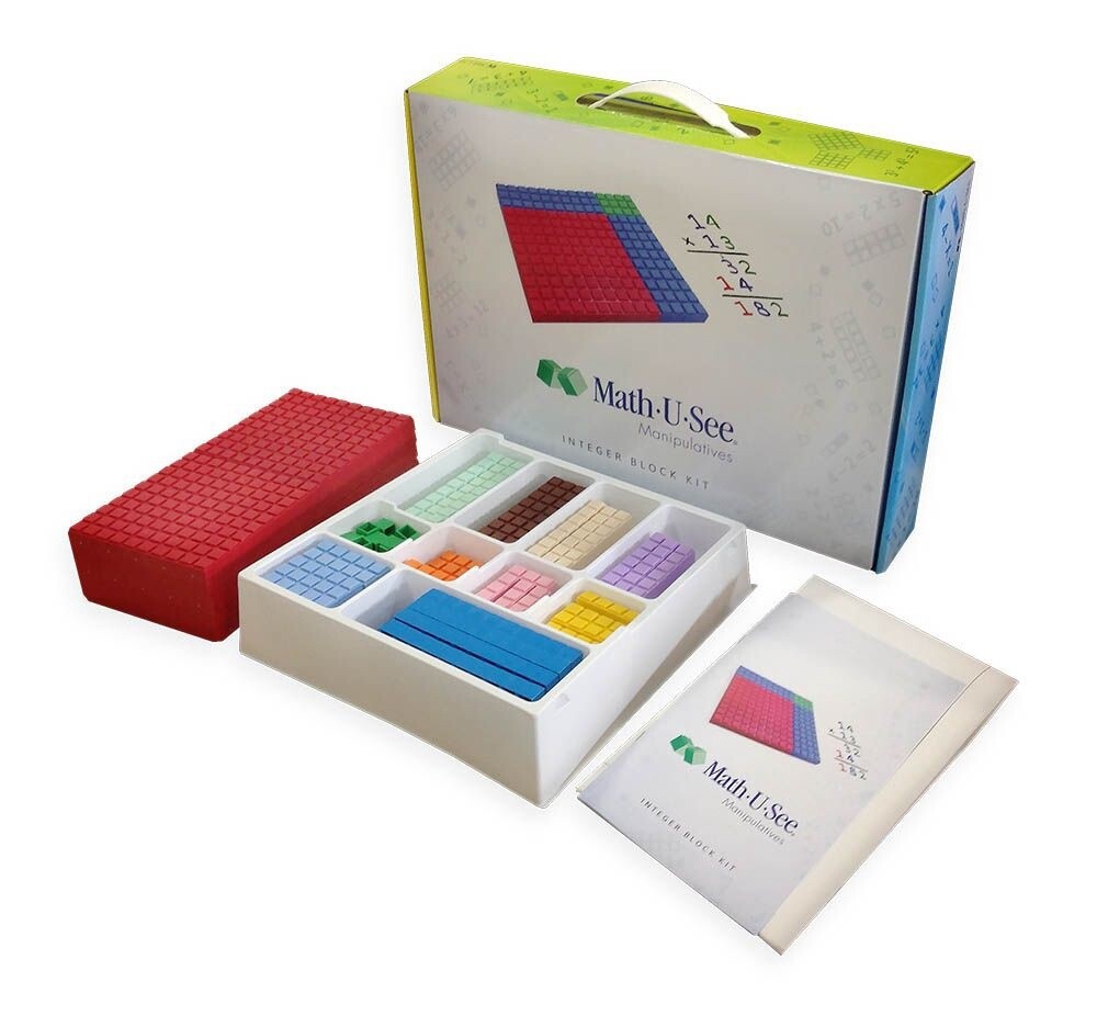 MATH U SEE INTEGER BLOCK KIT
