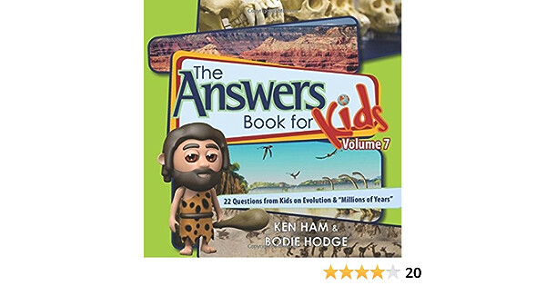 Used MB Answers Book for Kids 7: 22 Questions from Kids on Evolution & Millions of Ye