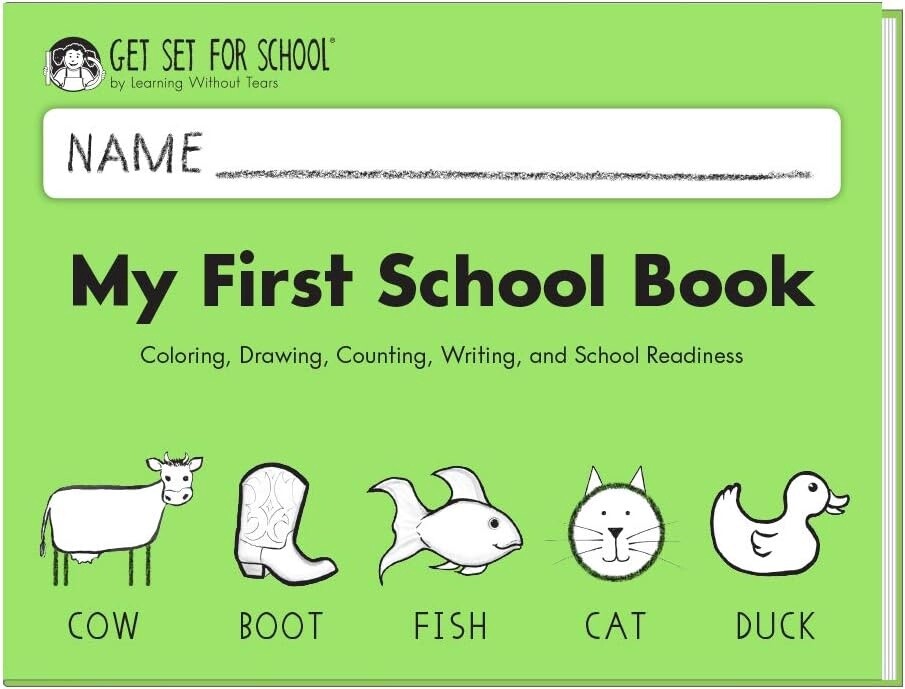 HWT MY FIRST SCHOOL BOOK -PRE K