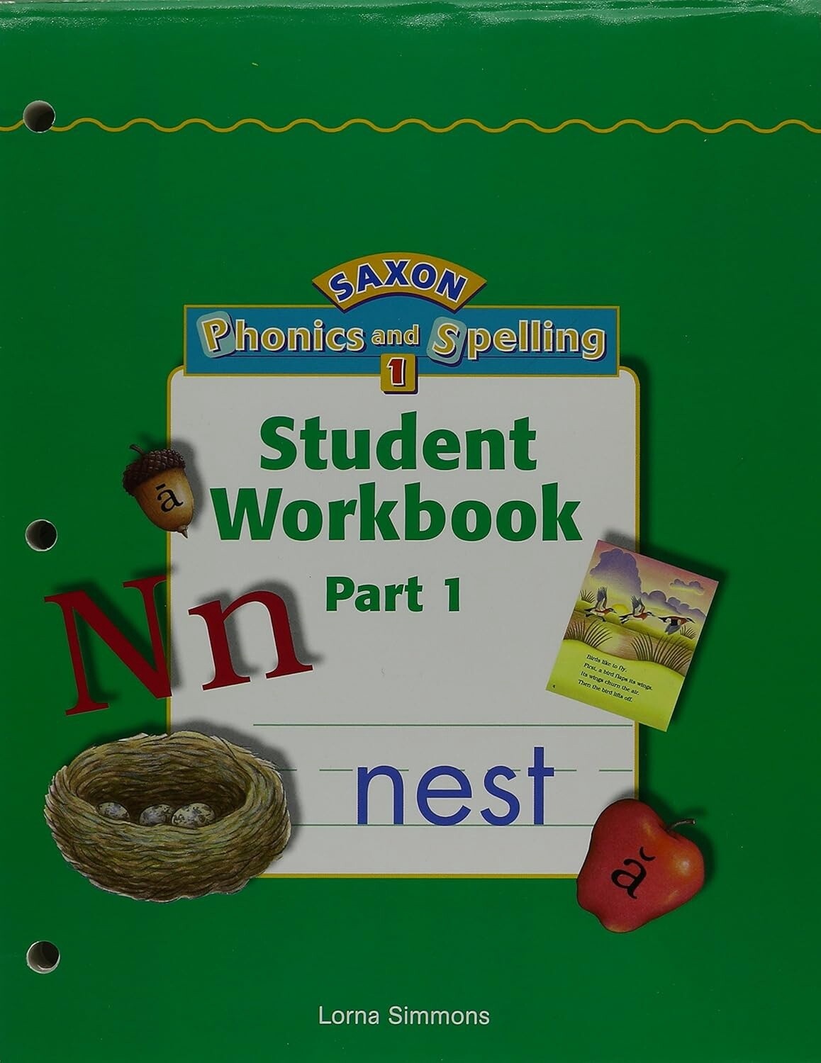Saxon phonics &amp; spelling 1 student workbook 1 &amp; 2 UNOPENED set