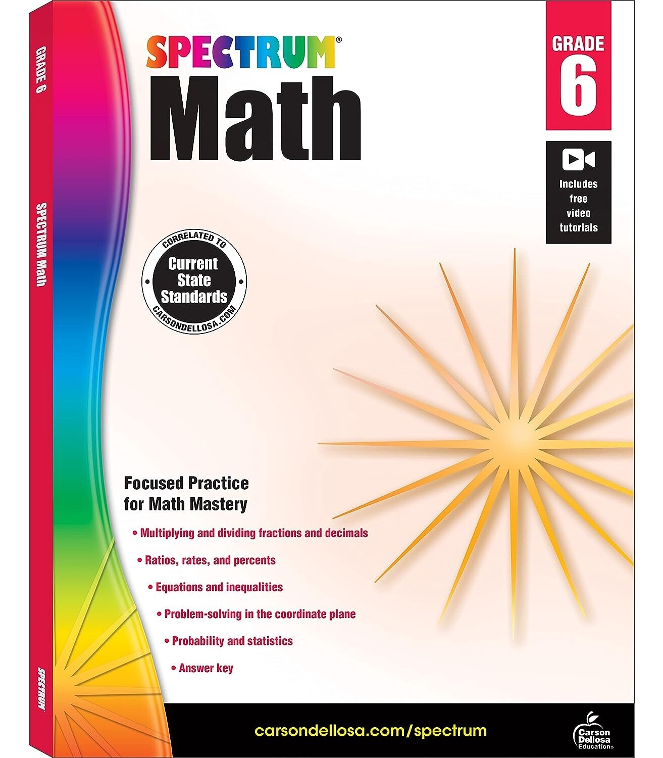 Used Spectrum Math, Grade 6