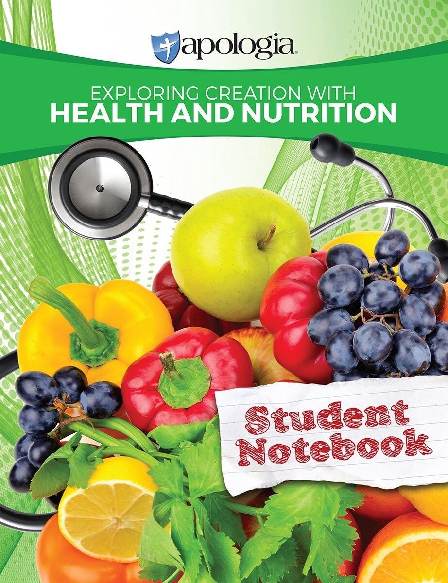 Exploring Creation with Health and Nutrition, 1st edition Student Notebook Spiral-bound
