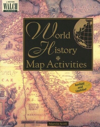 USED WORLD HISTORY MAP ACTIVITIES