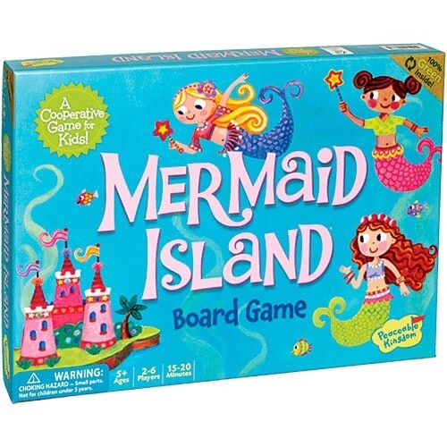 used Mermaid Island Board Game