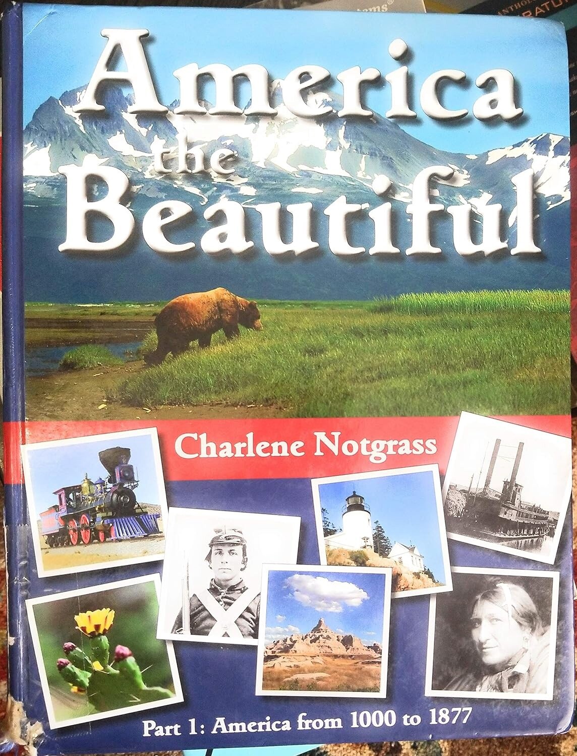 AMERICA THE BEAUTIFUL Part 1: America from 1000 to 1877 Hardcover