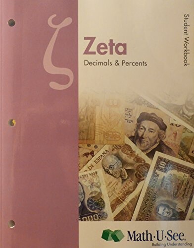 Math U See Zeta Student book