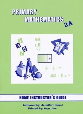 Used SINGAPORE MATH 2A HOME Teacher&#39;s Guide