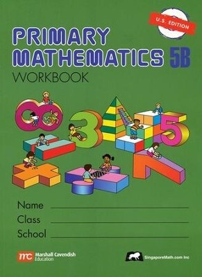 Primary Mathematics Workbk 5B U.S. Edition