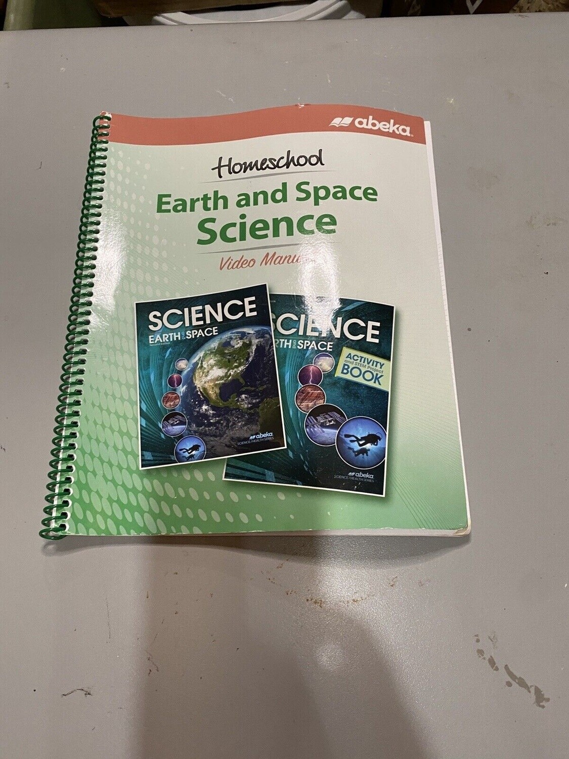 used Abeka Grade 8 Earth And Space Science Video Manual