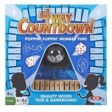 4 way countdown - math game
